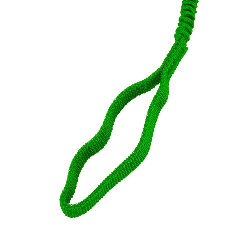 MOOCY Kayak Paddle Leash, 3-7 ft Stretchable Strap Lanyard for SUP, Canoeing, Fishing Accessories - Secure Bungee Rod Holder Tether(Green, 4 Pack)