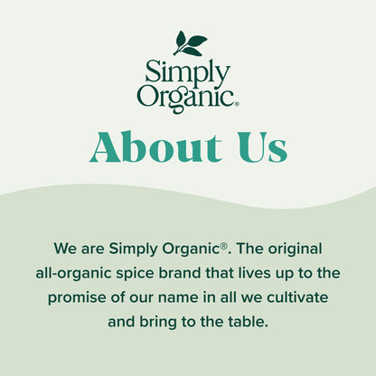 Simply Organic Garlic 'N Herb Salt-free Spice Blend, 3.1 Ounce Jar, Light Lemon Zest, Great on Veggies, Chicken Fish and More