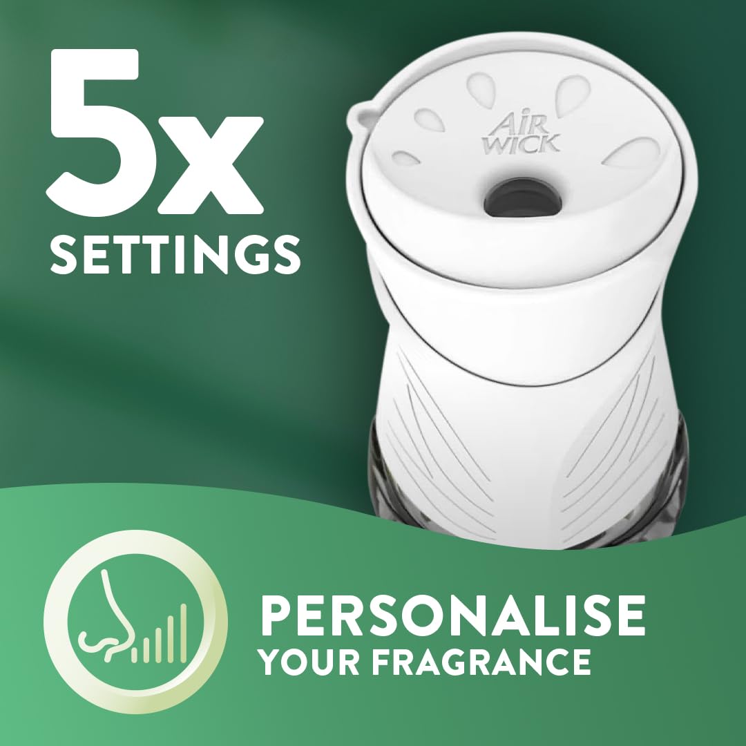 Air Wick |Crisp Linen & Lilac |Plug in Air Freshener Refill |19ml| Pack of 6