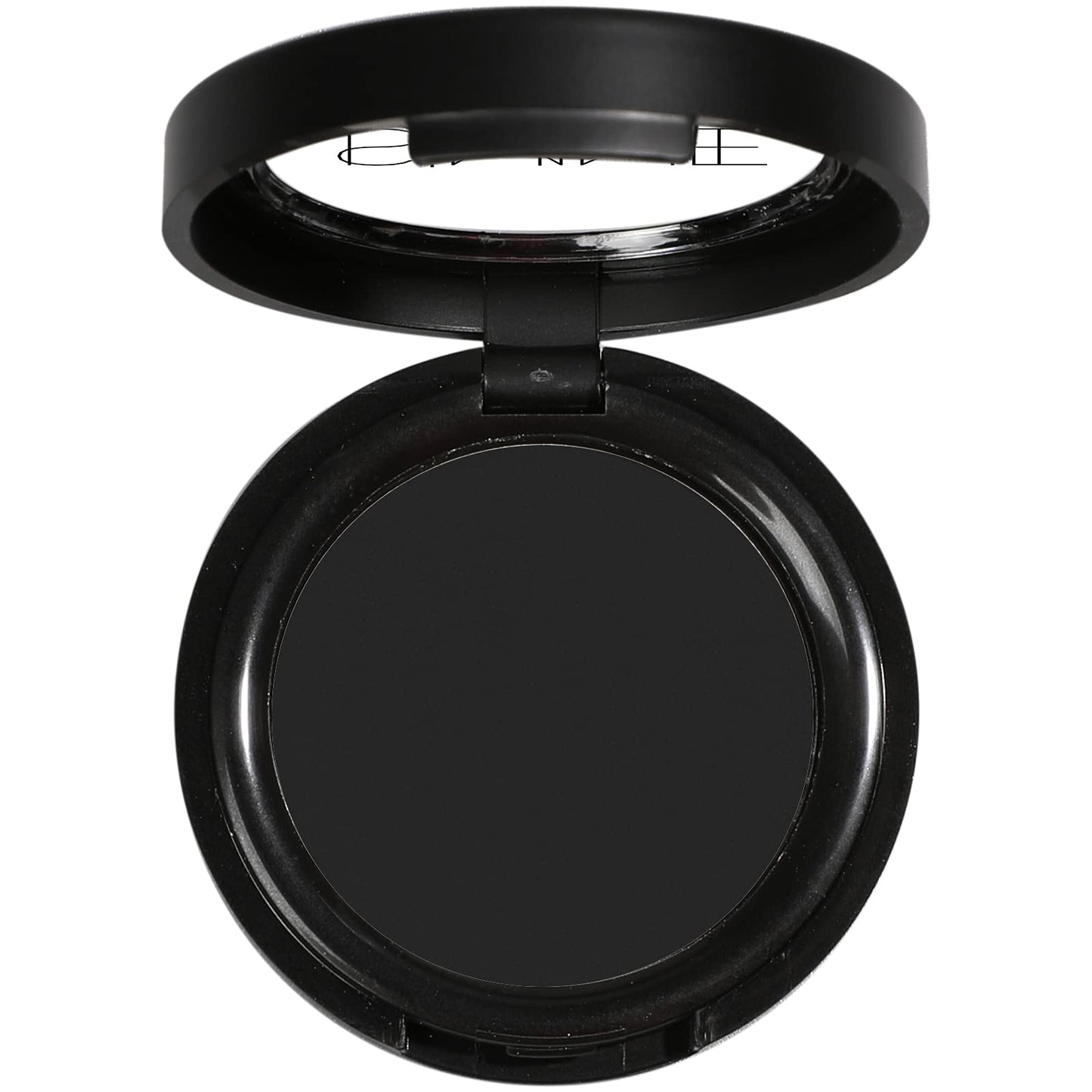 ISMINE Single Black Matte Eyeshadow Powder Palette High Pigment, Longwear, Intense Color Best Black Eyeshadow