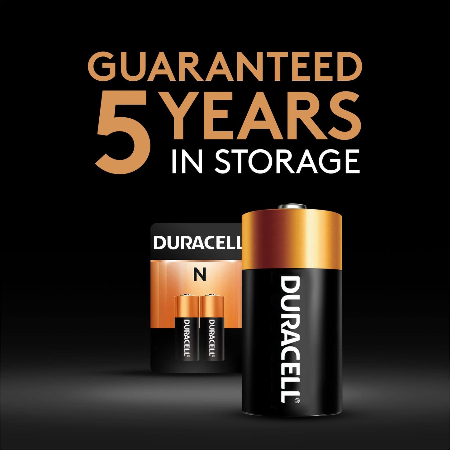 Duracell N 1.5V Batteries, 2 Count (Pack of 1), N 1.5 Volt Alkaline Battery, Long-Lasting for Remote Controls, Key Fobs, GPS Trackers, and More
