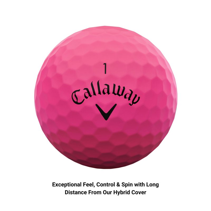 Callaway Golf Supersoft Golf Balls (2023, Pink)