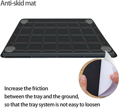 STARROAD-TIM 60X90 CM Dog Grass Pad with Tray for Indoor/Outdoor Large Dog Potty Training Reusable Dog Training Pads with tray Grass Pee Pads for Dogs with Tray is Reusable and Easy to Clean
