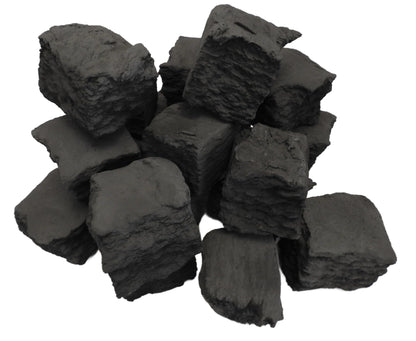The Stove Wizard 18 Medium Gas Fire Ceramic Coals Replacement Suitable for Gas, LPG, Electric and Bio Ethanol fires