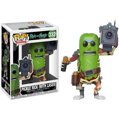 Funko Pop! Animation: R&M - Pickle Rick With Laser - Rick & Morty - Collectable Vinyl Figure - Gift Idea - Official Merchandise - Toys for Kids & Adults - TV Fans - Model Figure for Collectors