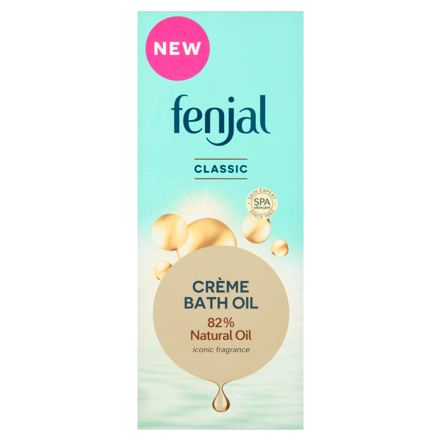 FENJAL Classic Luxury Creme Bath Oil - 200ml,Cleanses and Nourishes Your Skin