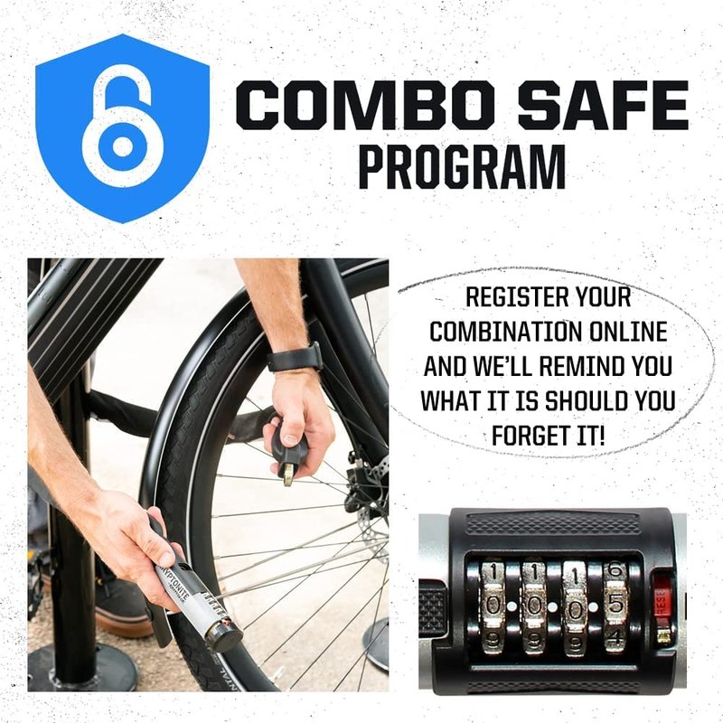 Kryptonite Keeper 712 Combo Bike Chain Lock, 4-Foot 7mm Steel Heavy Duty Anti-Theft Resettable Combination Chain for Bicycles, E-Bikes & Scooters, Sold Secure Bronze