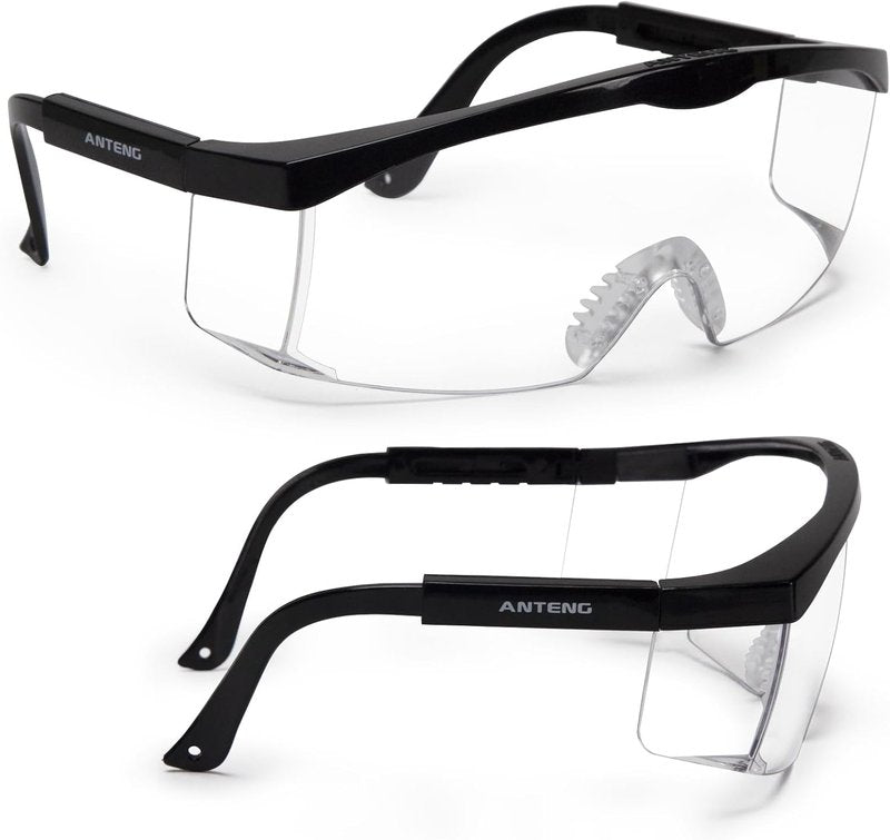 Safety Glasses - Anti-Impact Protective Eyewear for Shooting | Includes Eyeglasses Cleaning Cloth