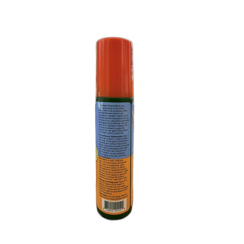 Buzzie Bug Spray for Kids & Family - Plant and Essential Oil-Based Mosquito Spray, 3Hr Protection, TSA Travel Safe | 2 Pack (4oz + 1.7oz)