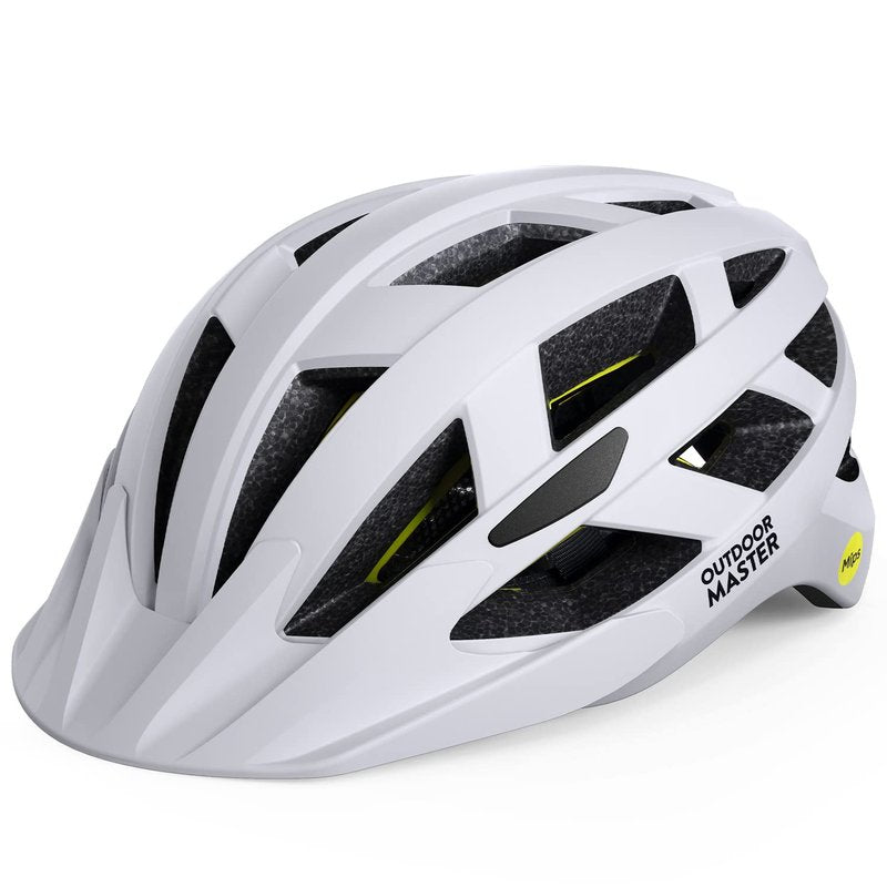 OutdoorMaster MIPS Adult Recreational Cycling Helmet - Chalk Cliff,M