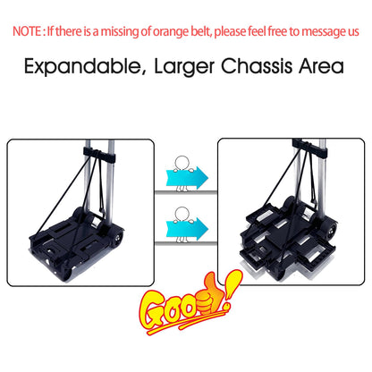 Car Seat Travel Cart for Airport - Carseat Roller for Traveling. Extendable Base Plate, Foldable, storable, and stowable Under Your Airplane seat or Over Head Compartment.