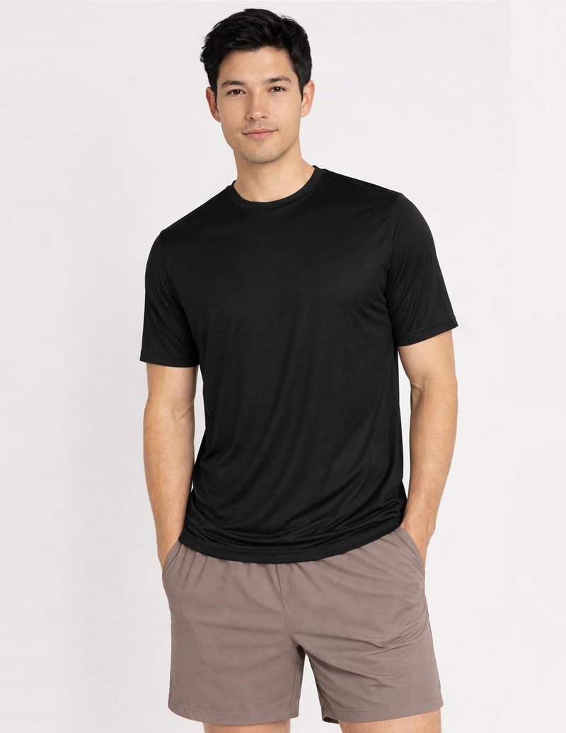 5 Pack Men’s Active Quick Dry Crew Neck T Shirts | Athletic Running Gym Workout Short Sleeve Tee Tops Bulk (Edition 7, X-Large)