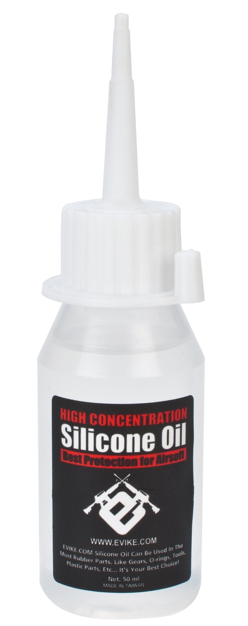 Evike - High Concentration Silicone Oil Lubricant for GBB Airsoft/AEG Guns (50ml) - (PID: 44392)