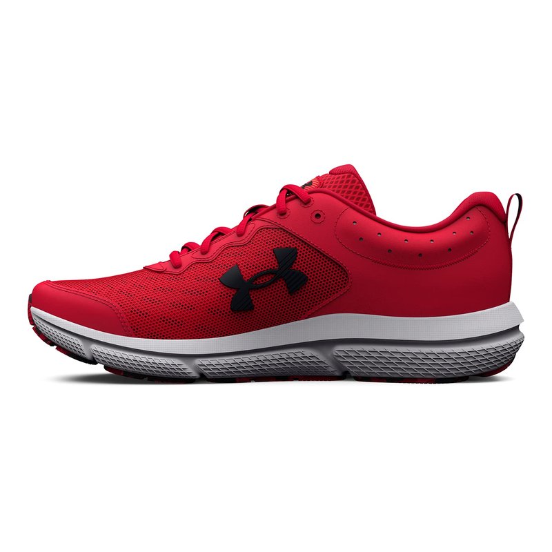 Under Armour Men's Charged Assert 10 Shoes, (600) Red/Red/Black, 8.5