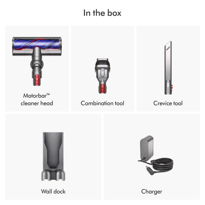 Dyson V8™ Advanced cordless stick vacuum cleaner (Silver/Nickel)