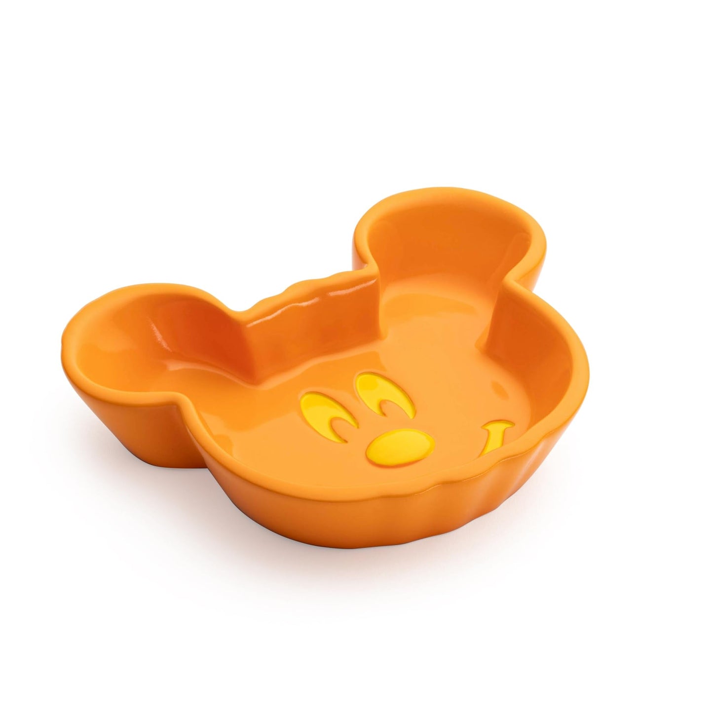 Jay Franco Disney Mickey Mouse Pumpkin Jack-O-Lantern Bathroom Decor Set - 2 Piece Autumn & Halloween Collection Includes Orange Lotion Pump & Soap Dish - Bathroom Accessories