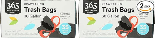 365 by Whole Foods Market, Drawstring Trash Bags, 35 ct