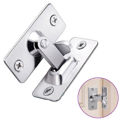 Dingchi 90 Degree Door Clasp Lock Shift Door Lock Button Push Pull Button Door Latch Special Door Lock Button