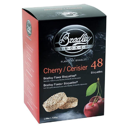 Bradley Smoker Cherry Flavoured Bisquettes (48 Pieces)