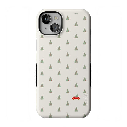 Casely iPhone 17 Pro Max Case | On The Dot | Maroon Polka Dot | Compatible with MagSafe | Bold Protective Design