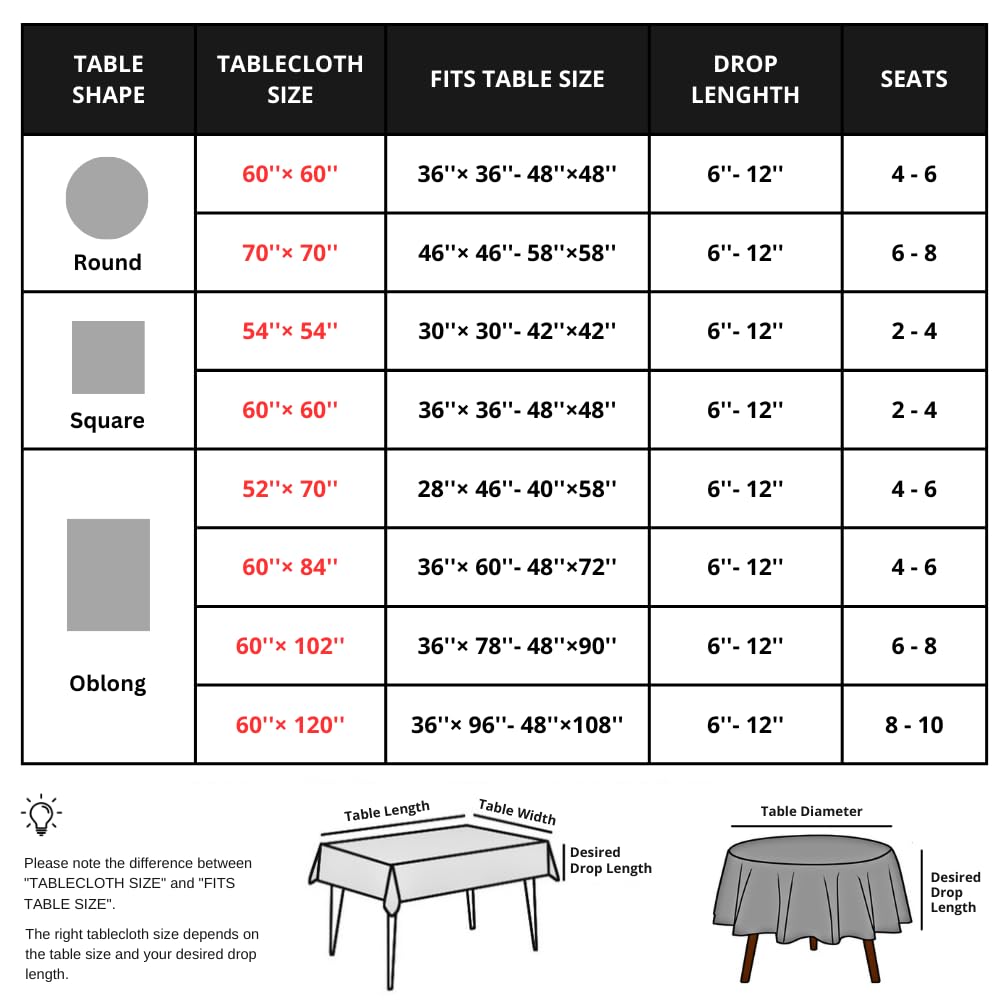 Christmas Tablecloths Rectanglar Winter Snowman Farmhouse Christmas Tree Table Cloth- 60 x 84 Oblong Polyester Red Xmas Table Cover Washable Waterproof for Holiday Decoration Party Kitchen Dining