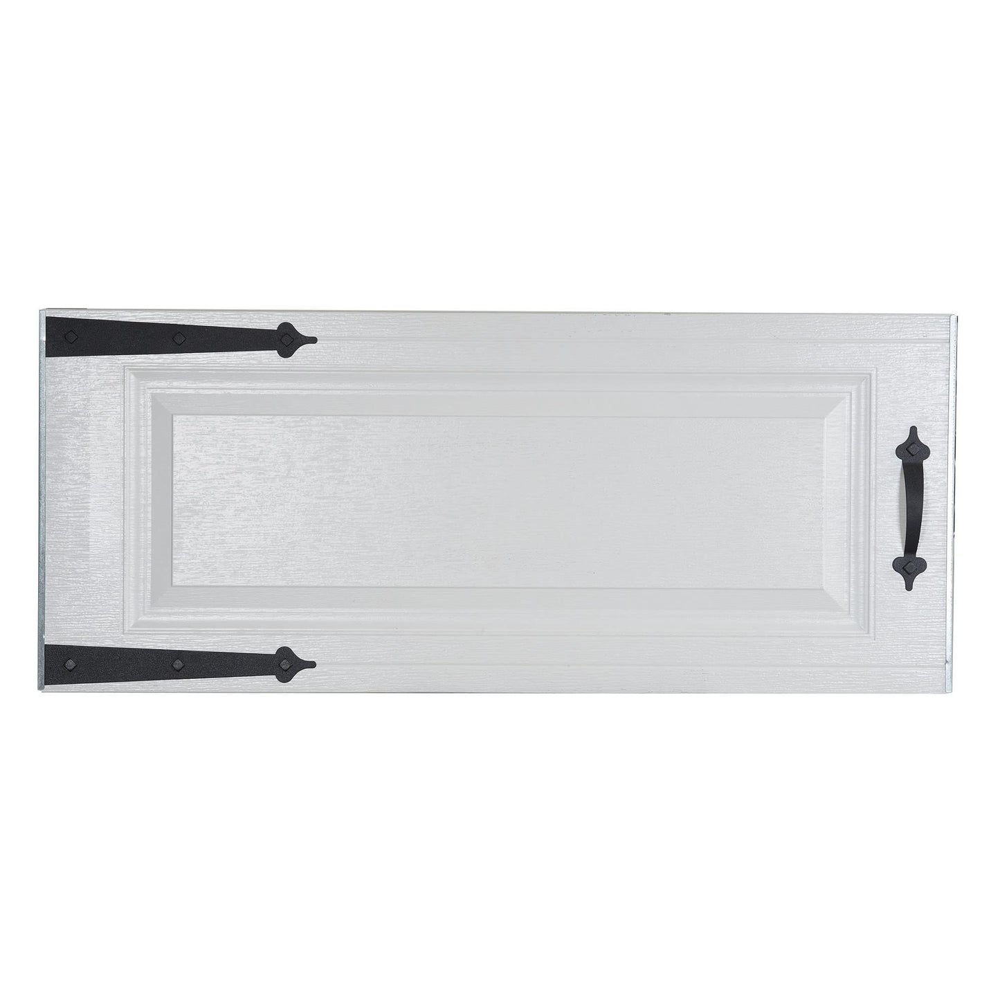 Household Essentials Garage Handle and Hinge Magnets – Decorative Magnetic Hardware Steel Doors, Easy Installation, Durable & Weatherproof, Set of 6