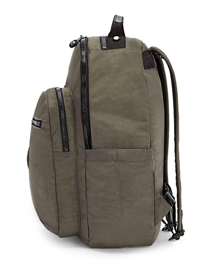 Kipling SEOUL Large Backpack, Green Moss (Green)