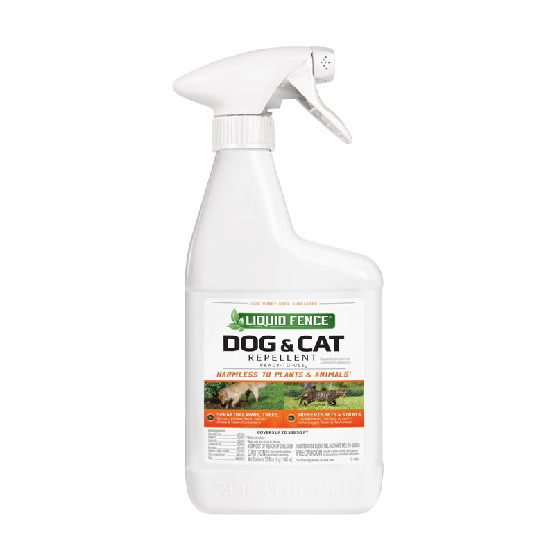 Liquid Fence Dog & Cat Repellent Ready-to-Use, 32-Ounce