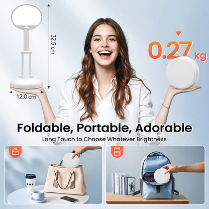 One Fire Rechargeable lamp, 3600mAh Battery Lamp, Rechargeable Table Lamp, Reading Light, Portable Small Lamp, Battery Lights Indoor, Cordless Lamp, Desk lamp, University Dorm Essentials