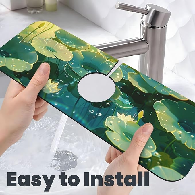 Faucet Draining Mat For Kitchen Sink