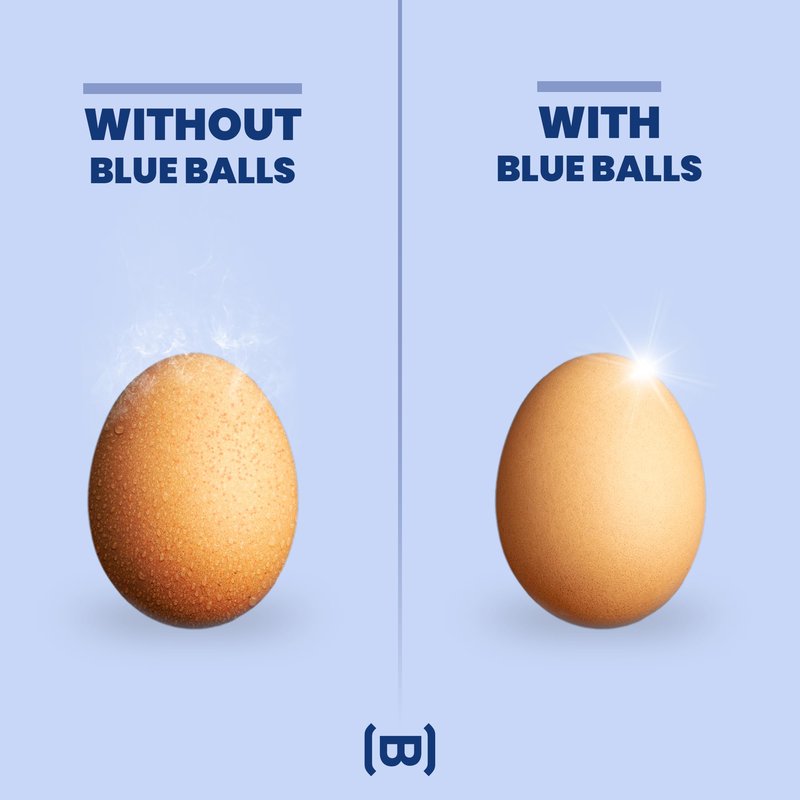 BLUEBALLS - Ball Deodorant for Men - Lotion Anti Chafing for Men - Original Scent - Friction Defense - Sweat Odor & Irritation Care - Men's Grooming & Essentials - Hygiene Products (Pack of 2)