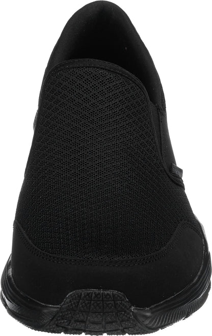 Skechers Men's Equalizer 4.0 Trainers, Black Black Mesh Pu Black Trim Bbk, 9 UK