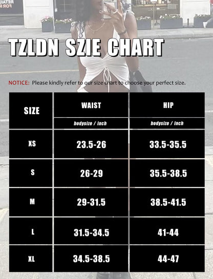 TZLDN Womens Mini Skirt Y2k Fairy Asymmetrical Flowy High Waisted Trendy Pleated Sexy Festival Skorts Skirts Black - Medium