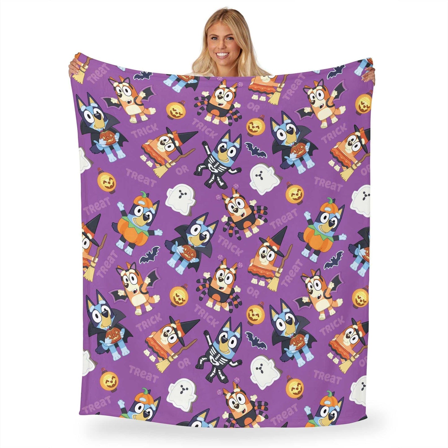 Northwest Bluey Silk Touch Throw Blanket, 50" x 70", Pup Tricks