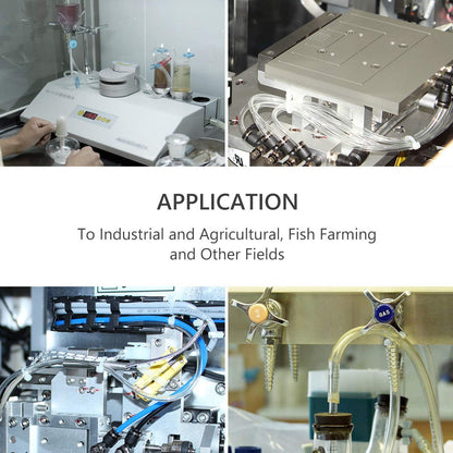 Eastrans 10ft x 1/4" ID Clear Vinyl Tubing, Flexible Hybrid PVC Tubing Hose, Lightweight Plastic Tube UV Chemical Resistant Vinyl Hose, BPA Free and Non Toxic