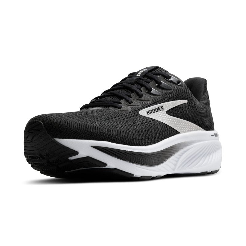 Brooks Men’s Ghost 17 Neutral Running Shoe - Black/Grey/White - 9.5 Medium