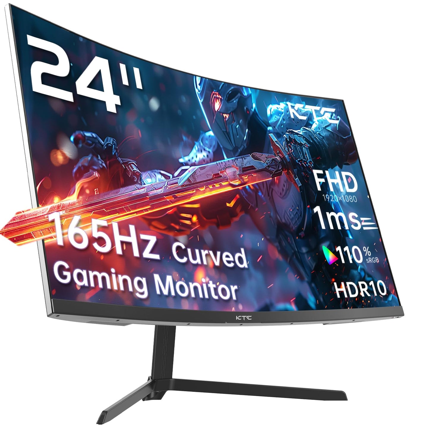 KTC MegPad 32" Smart Portable TV, 4K Touch Screen Portable TV Monitor, Android 13 Google EDLA Certified 8G RAM+128G Storage, Octa-core CPU 9500mAh Battery, Dual 6W Speakers WiFi 6