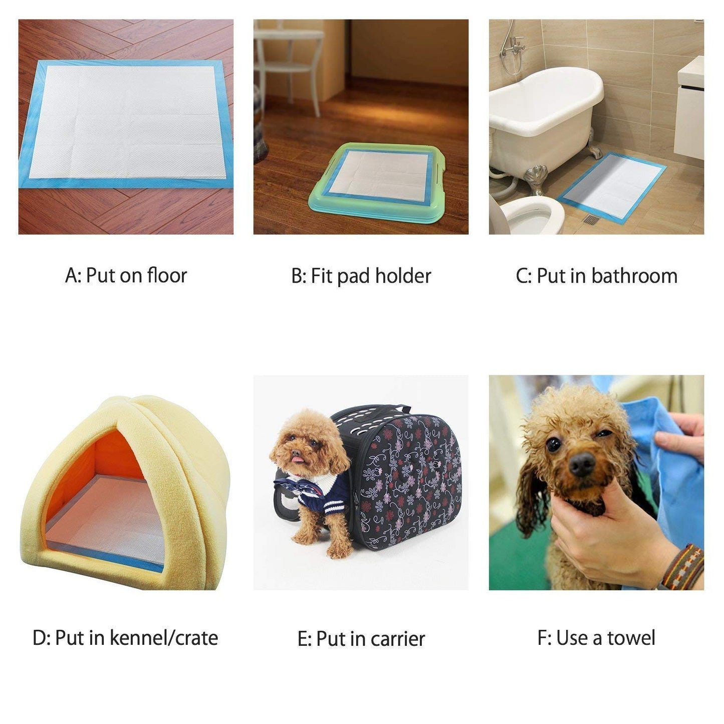 petphabet extra large dog Training Pads large pet Puppy Pads heavy duty large puppy training pads Multilayer Ultra Absorbent 42 counts(28 * 34 Inches)