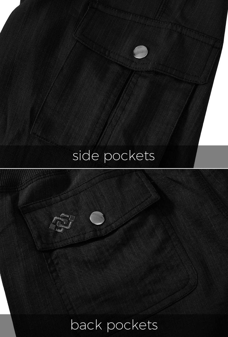MoFiz Womens Capris with Pockets Loose Fit Casual Capri Pants Dressy Lightweight Ladies Baggy Cargo Pants for Hiking Black 4XL