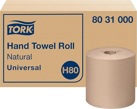 Tork Hand Towel Roll, Extra Large, 100% Recycled, 6 Rolls x 1000 ft