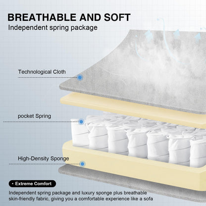 GTPLAYER Gaming Chair, Computer Office Chair with Pocket Spring Cushion, Linkage Armrests and Footrest, High Back Ergonomic Computer Chair with Lumbar Support Task Chair with Footrest