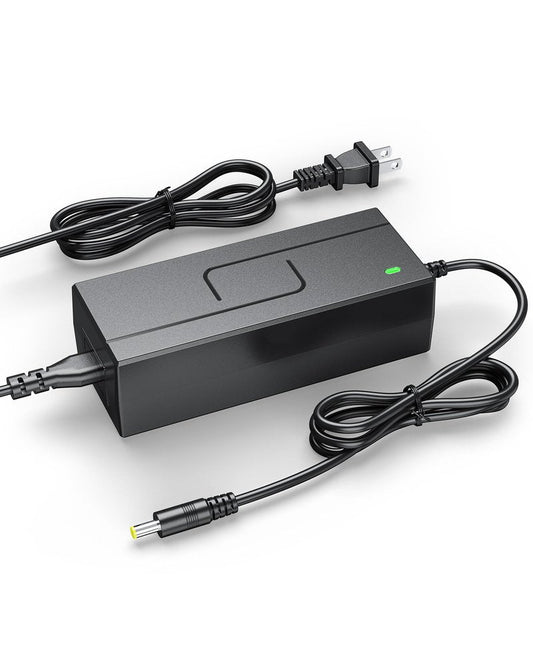 SAYSOLAK 42V 2A Electric Scooter Charger for Hover-1 Journey Alpha Highlander Dynamo Gambit Helios Alpha Cargo Escape Formula Jive Scooters, 9.8Ft Power Adapter Replacement Fit for 36V Li-Ion Battery