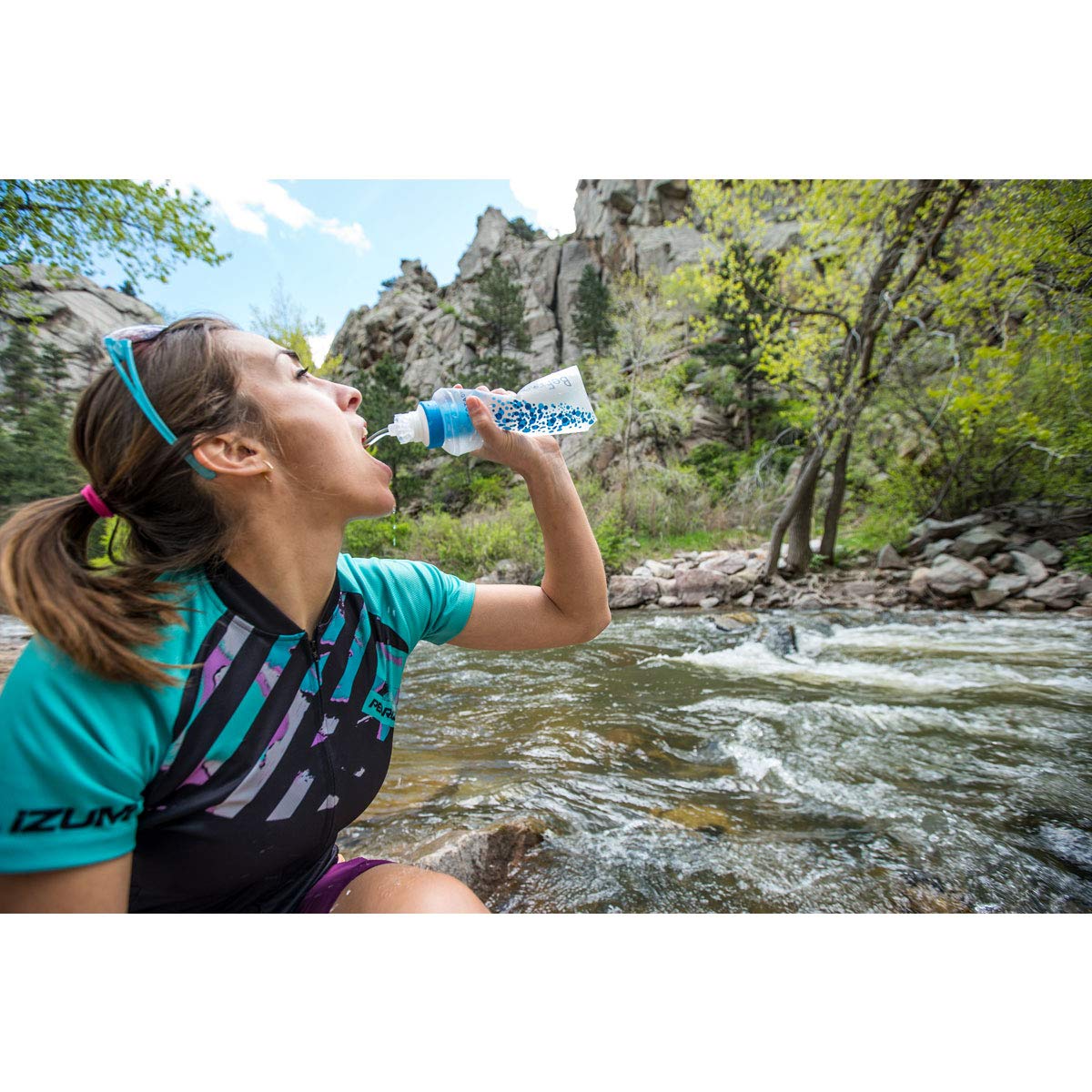 BeFree 0.6L Water Filter, Fast Flow, 0.1 Micron EZ Clean Membrane for Endurance Sports, Camping and Backpacking (8019639)