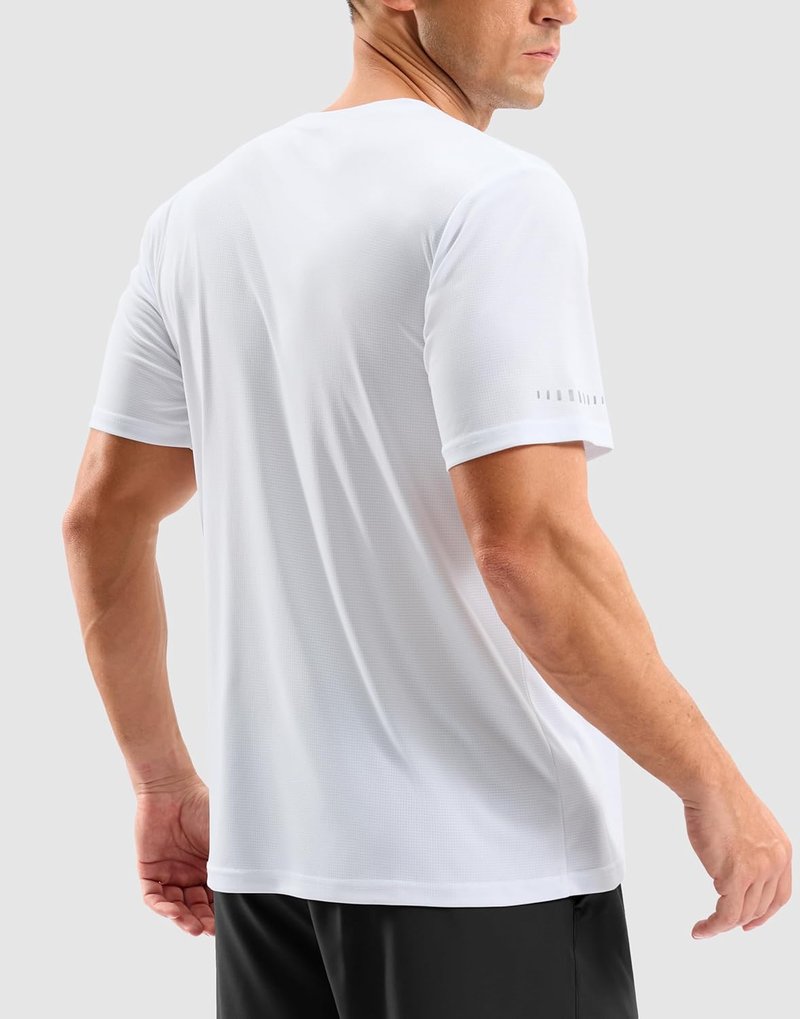 Men's Breathable Workout T-Shirts - Lightweight Cooling Dry Fit UPF 50+ Sun Protection | Ideal for Running & Hiking