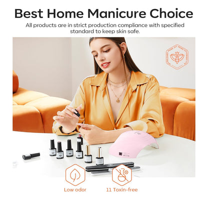 modelones Cat Eye Fall Gel Nail Polish Set 6 Colors Yellow Gold Orange Brown Nude Glitter 9D Cat Eye Gel Polish Halloween Maple Gel Polish with Magnet Soak Off Led Nail Art DIY Salon Gifts For Women