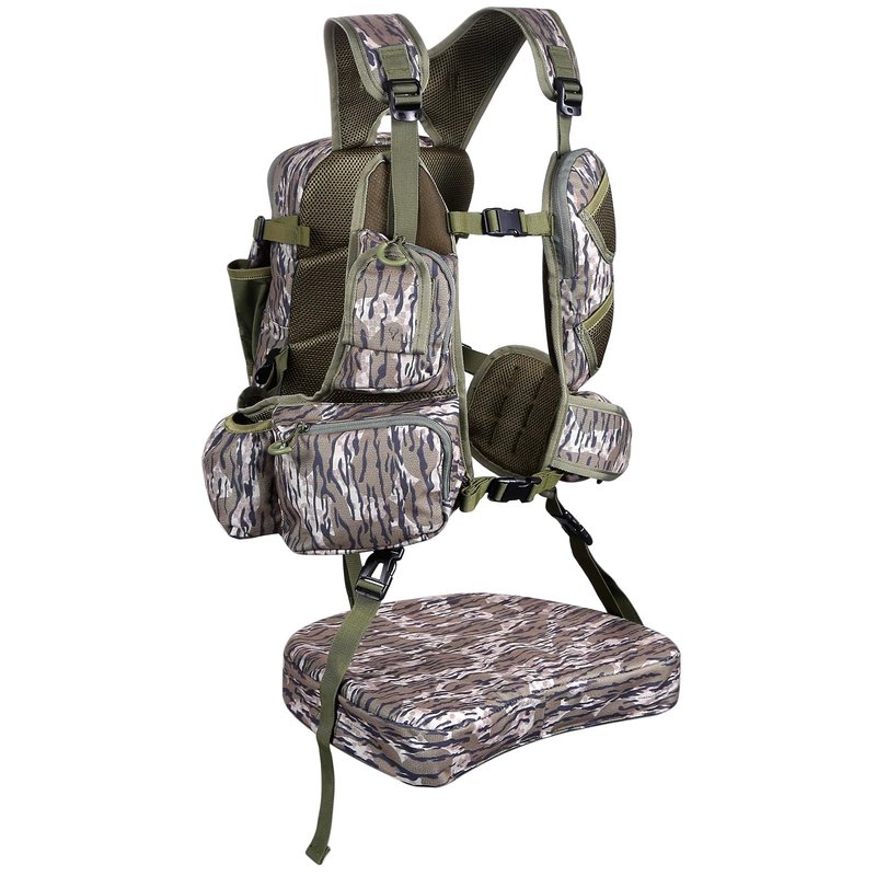 UIIHUNT Turkey Hunting Vest with Seat: Lightweight Turkey Hunting Vest with Game Pouch, Adjustable Hunting Gear Accessories, Hunting Clothes for Men Women