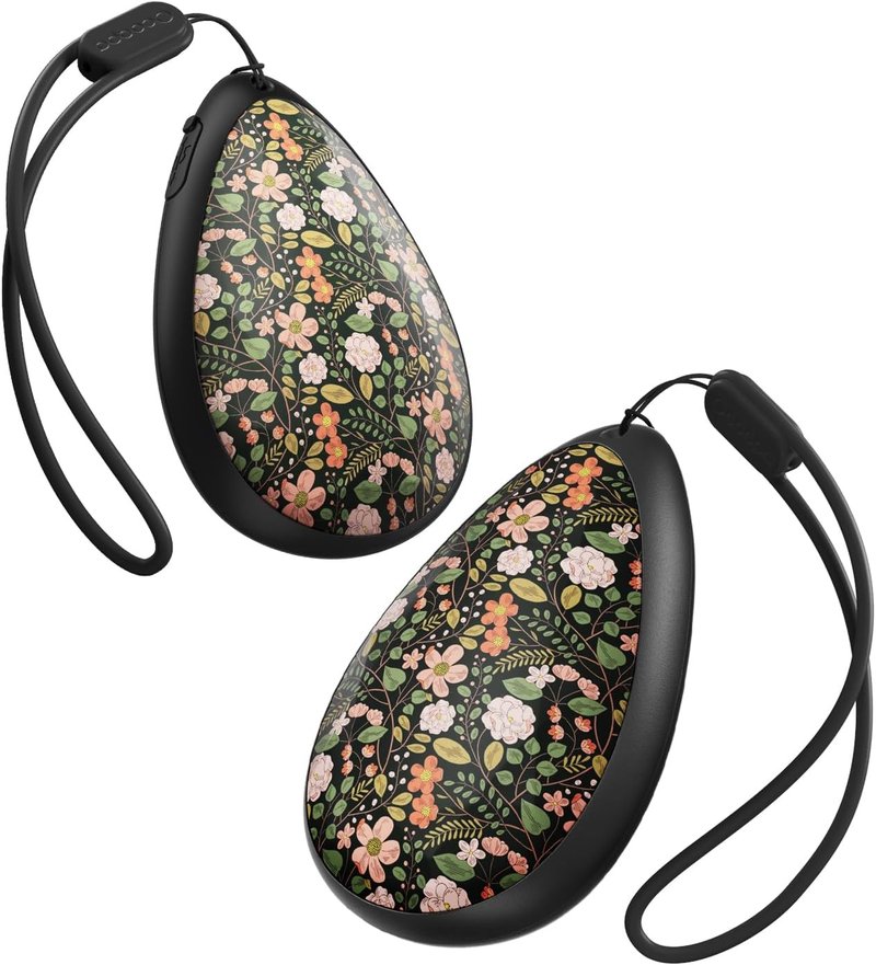 Rechargeable Hand Warmers for Women - Portable Diamond-Shape Electric Heater | 2 Pack, Stylish Design for Hiking & Camping
