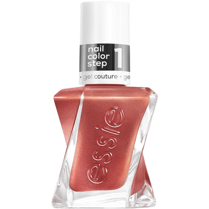 Essie Gel Couture Longwear Nail Polish Kit, Sheer Nude Pink, Fairy Tailor + Top Coat, 0.46 fl oz each