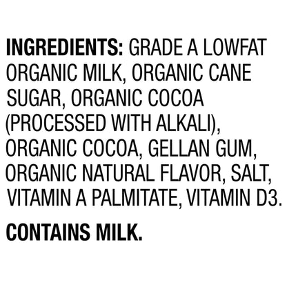 Horizon Organic Shelf Stable 1% Lowfat Chocolate Milk Boxes, USDA Certified Organic UHT Milk from Pasture-Raised Cows, No Refrigeration Required, 8 fl oz, 18 Count