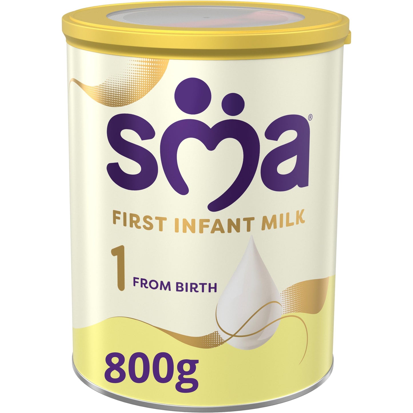 SMA First Infant Baby Milk Powder Formula , from birth , 800 g (Pack of 1) (Packaging may vary)